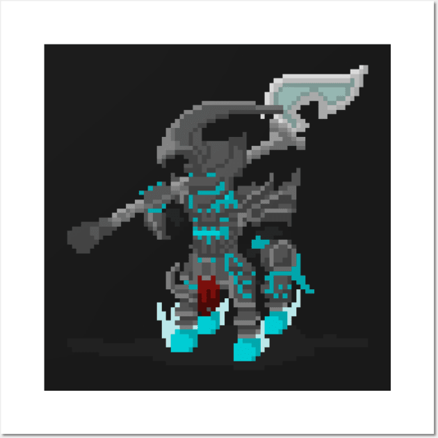 Pixel Hecarim Wall Art by LupaShiva